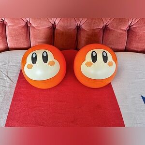 2 Kirby's Dream Souvenir Lunch Box / Bowl Waddle Dee - From Kirby Cafe in Japan